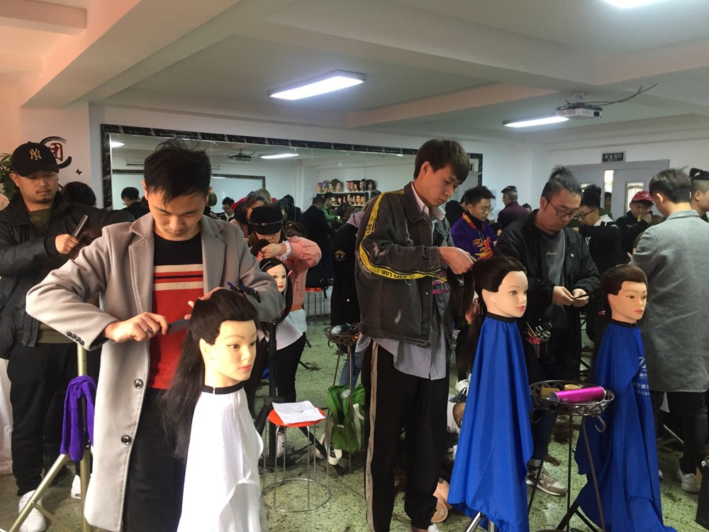 2019成都美发师职业资格证书考试现场