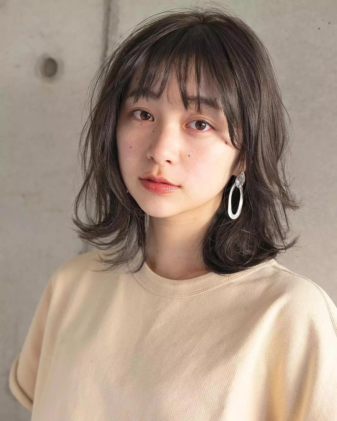 瘦脸发型