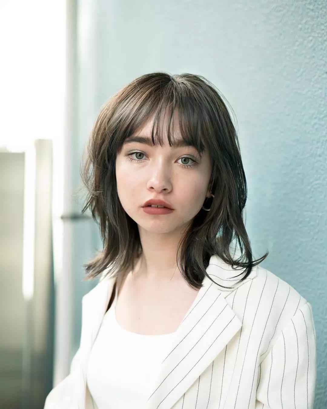 瘦脸发型
